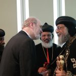 Gespräch mit dem koptischen Papst und anderen Patriarchen des Nahen Ostens, Beirut (2015)