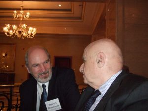 Two sociologists of religion in conversation in Istanbul in April 2009: With me is perhaps the most important representative of my field of study, Prof. Peter Berger, from Boston University, Massachusetts, USA
