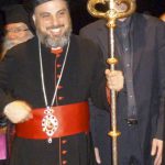 The perfect photo - with the Syrian-Orthodox Archbishop of Germany in Warburg 2012