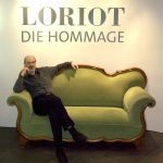 Loriot: During the large Loriot exhibition. Loriot was the best known German cabaretist and always did sit on this seat in the same position.