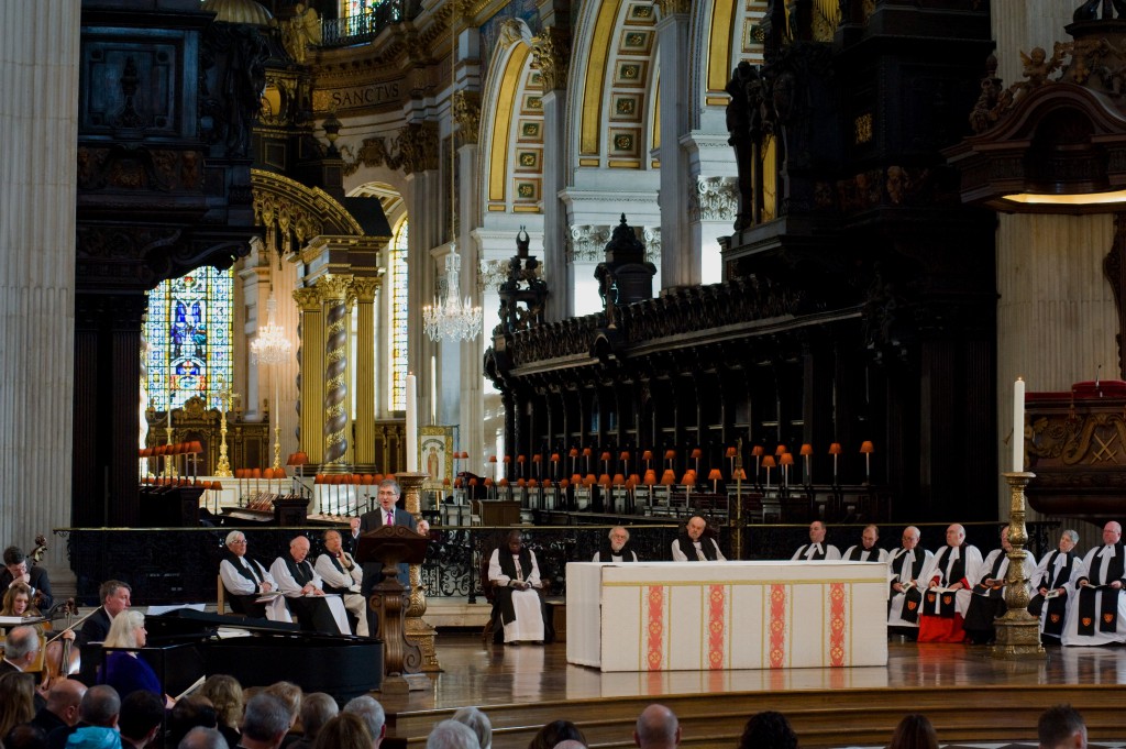 Ein wunderer Dankgottesdienst für das Leben von John Stott in der St. Paul’s-Kathedrale in London