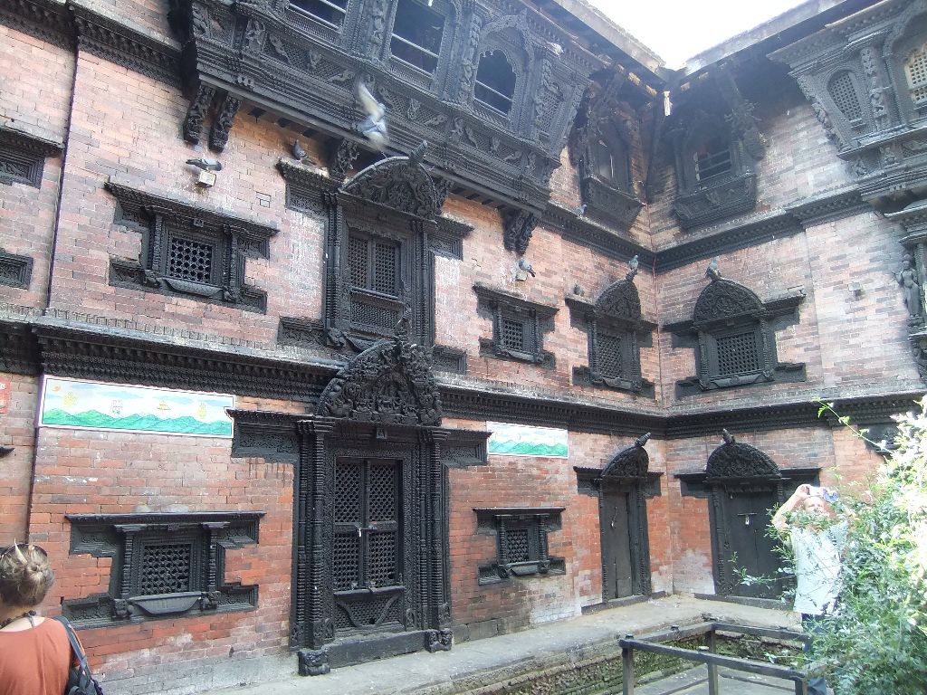 Der Tempel bzw. Palast der Kumari am Tag meines Besuches