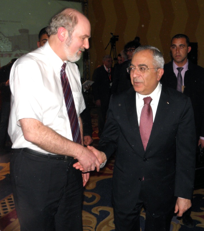 Thomas Schirrmacher begrüßt Premierminister Salam Fayyad