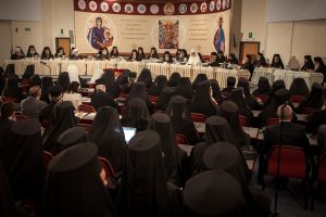 Patriarchs sat at the opening session of the Holy and Great Council in Crete.