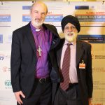 Schirrmacher mit Lord Singh von Wimbledon als Vertreter der Sikhs © Bonner Querschnitte / Martin Warnecke