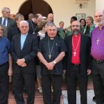 Bischöfe bei einem Treffen des Global Christian Forum in Kuba: zweiter von rechts der katholische Erzbischof von Kuba, zweiter von links der syrisch-orthodoxe Erzbischof von Mount Lebanon bei Beirut