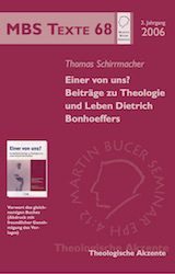 Beiträge zu Theologie und Leben D. Bonhoeffers