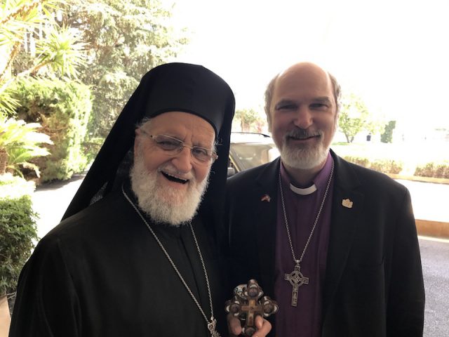 Bild: Thomas Schirrmacher und Patriarch Gregor III. Laham.