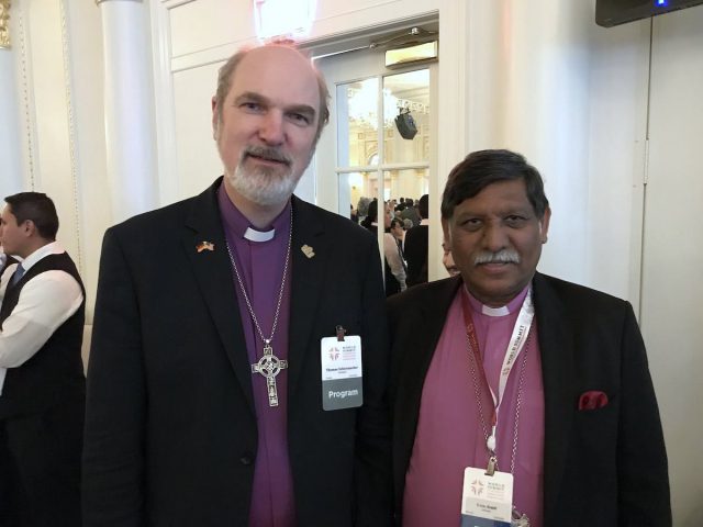 In discussion with the Anglican-Lutheran Archbishop of Pakistan both in Lahore and in Washington