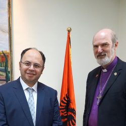 The Grand Mutfi of Albania Dr. Skënder Bruçaj and Bishop Thomas Schirrmacher