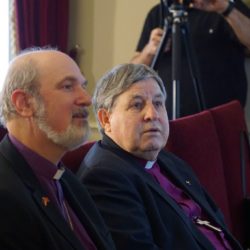 Bishops Nedelchev and Schirrmacher (left) at the meeting in Istanbul © BQ/Warnecke