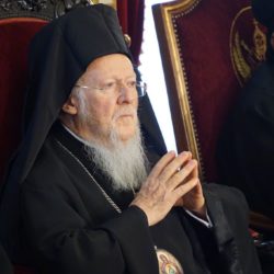 Portrait of the Ecumenical Patriarch Bartholomew during the event © BQ/Warnecke