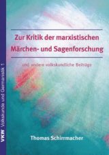 Cover Zur Kritik der Marxistischen Märchen- und Sagenforschung