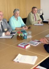 AKREF-Mitglieder im Gespräch mit Erika Steinbach, MdB, im Jakob-Kaiser- Haus des Deutschen Bundestages