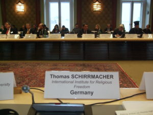Anhörung im Ratssaal der OSCE in der Wiener Hofburg
