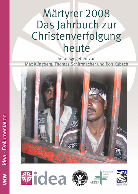 Cover Märtyrer 2008: Das Jahrbuch zur Christenverfolgung © Aneeqa Akhtar, CLAAS