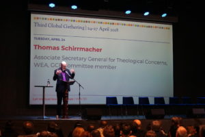 Thomas Schirrmacher during his speech © BQ/Warnecke