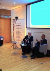 Ahmed Shaheed und Thomas Schirrmacher während der Diskussion © BQ/Warnecke
