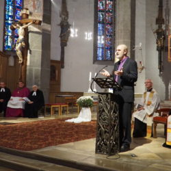 Thomas Schirrmacher at the “Bishop’s sermon” © BQ/Warnecke