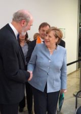 Foto: Angela Merkel und Thomas Schirrmacher
