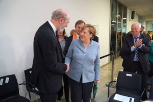 Foto: Angela Merkel und Thomas Schirrmacher