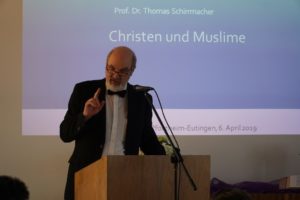 Thomas Schirrmacher during his presentation (close-up) © BQ/Warnecke