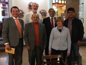 Thomas and Christine Schirrmacher with the Board of the Evangelical Alliance of Ecuador in Quito, Ecuador © Thomas Schirrmacher
