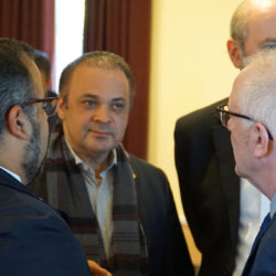 In conversation (from left) Uziel Santana, Roberto de Lucena, Thomas Schirrmacher © BQ/Warnecke