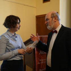 Thomas Schirrmacher in conversation with Prof. Dr. Stephanie Berry, University of Sussex © BQ/Warnecke