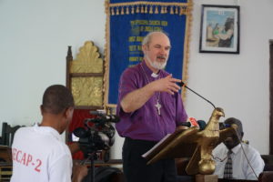 Sermon at the National Council of Churches of Liberia © BQ/Warnecke