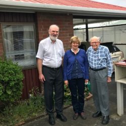 Thomas and Christine Schirrmacher visit Bruce Nicholls in his retirement home © BQ/Martin Warnecke
