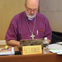 Thomas Schirrmacher during a session of the Faith and Order Commission in Nanjing © Morfi Xanthi/WCC