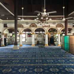 Das Innere der alten Kampung Kling Moschee in Malakka © BQ/Thomas Schirrmacher