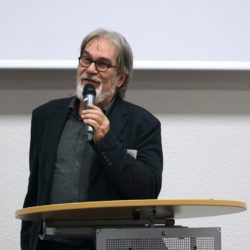 Professor Bernd Brandl during his speech © BQ/Martin Warnecke