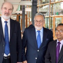 Das waren noch Zeiten: Treffen mit dem afghanischen Außenminister Zalmay Rassoul in Bonn