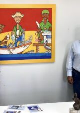 WEA-Generalsekretär besucht den Gouverneursleutnant von Bonaire, Edison Enrique Rijna