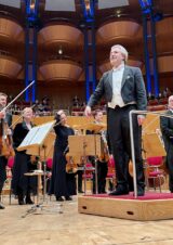 Schirrmacher attended solidarity concerns by the Slovak Philharmonic Orchestra