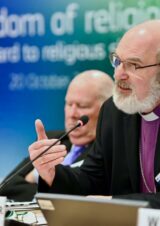 Archbishop Thomas Schirrmacher during his speech © BQ/Martin Warnecke